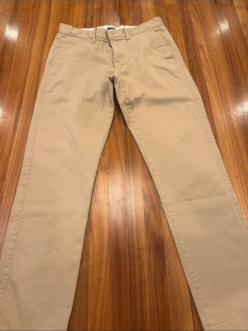 3 pairs J. Crew Men's Tan Khaki Chino Pants